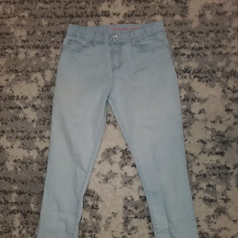 Cat & Jack / Children's Place Blue Shades Jeans || sz 12 EUC